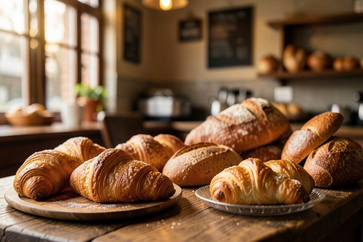 Fresh pastries at Valley Forge Bakery